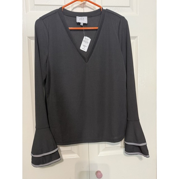 J.O.A. Los Angles Tops - J.O.A. Women's Knit Top Bell Sleeve Size Large NWT